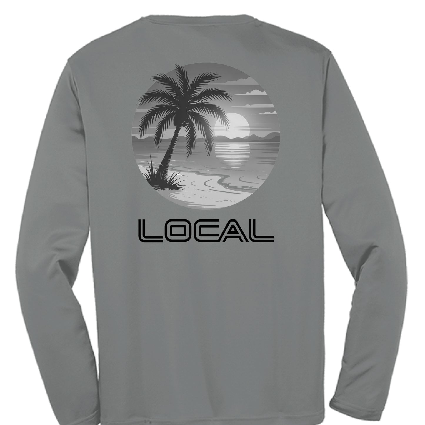 Iron Grey Heather - BACK