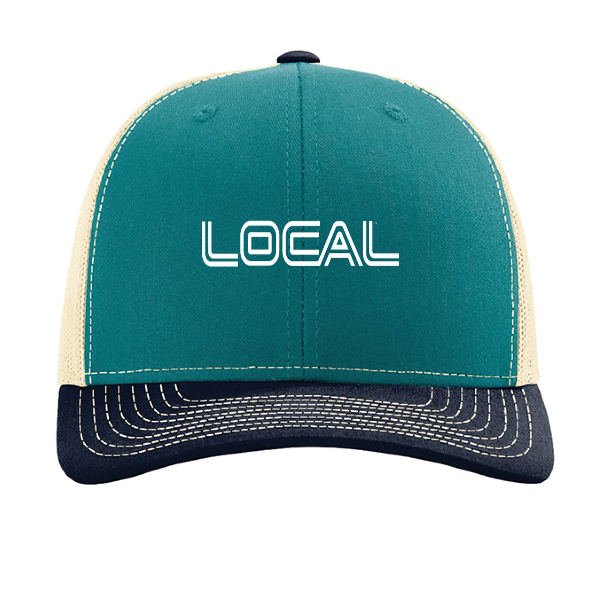 Blue Teal/ Birch/ Navy - FRONT