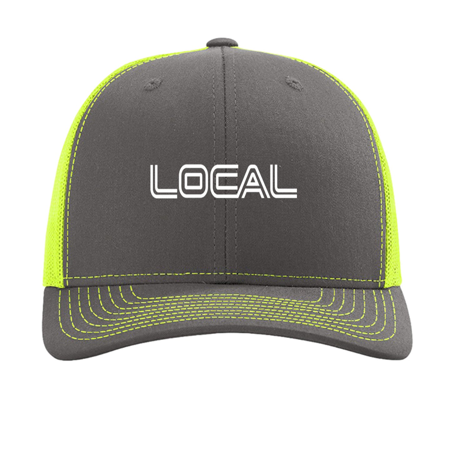 Charcoal/ Neon Yellow - FRONT