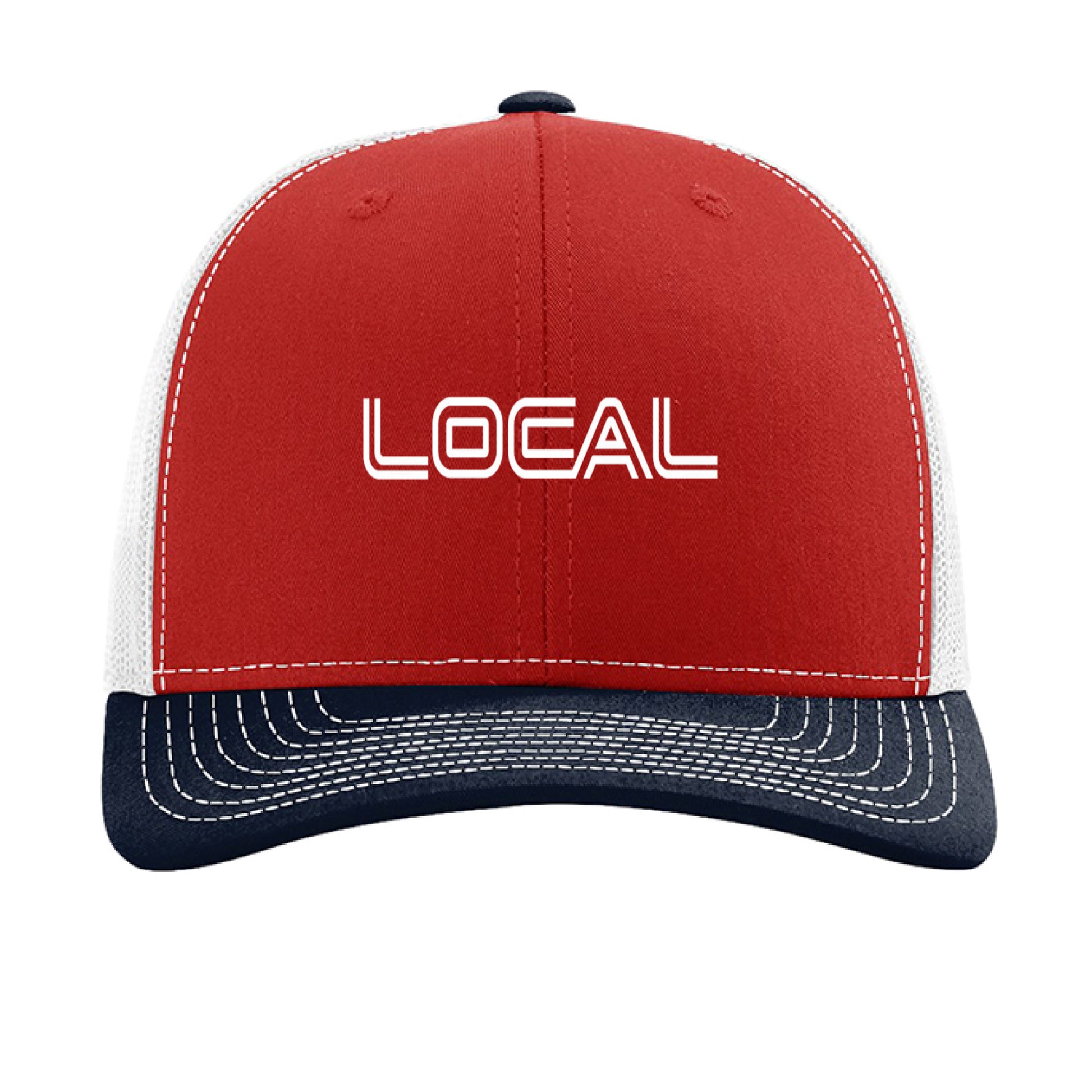 Red/ White/ Navy - FRONT