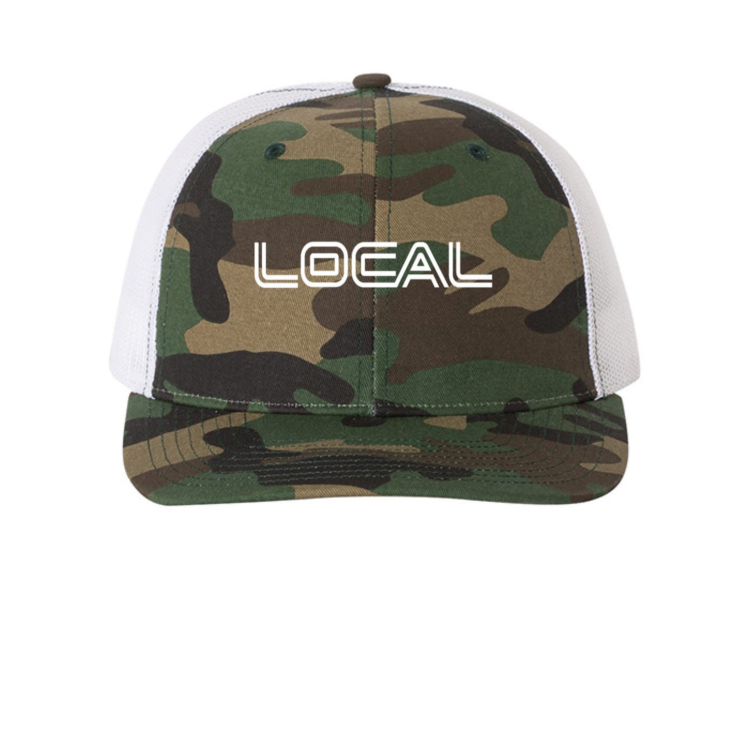 Army Camo/ White - FRONT