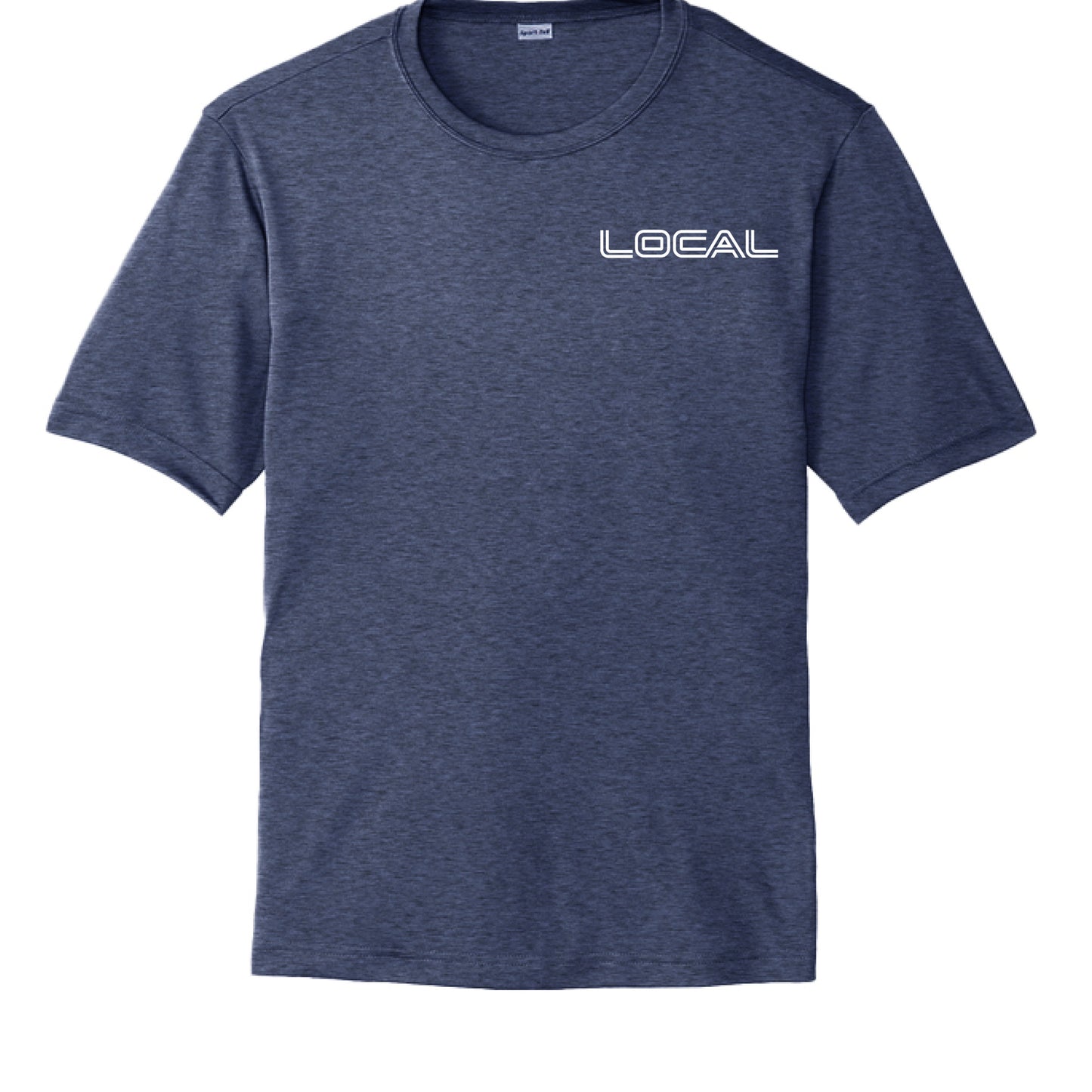 True Navy Heather - FRONT