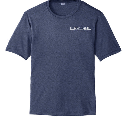 True Navy Heather - FRONT