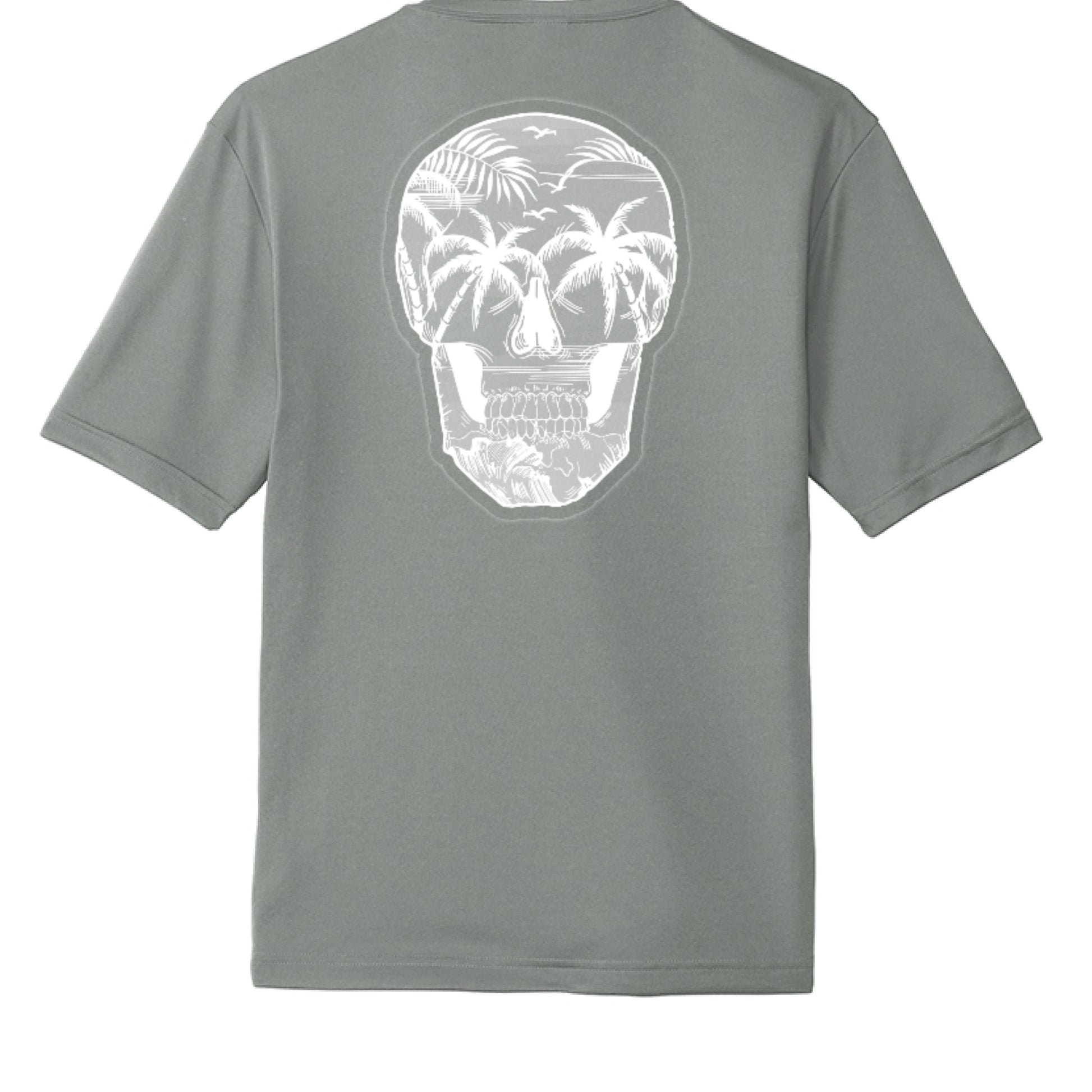 Grey Concrete Heather - BACK
