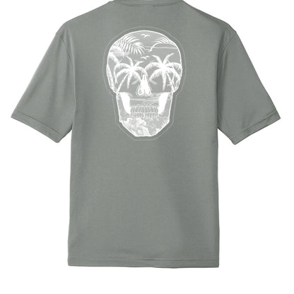 Grey Concrete Heather - BACK