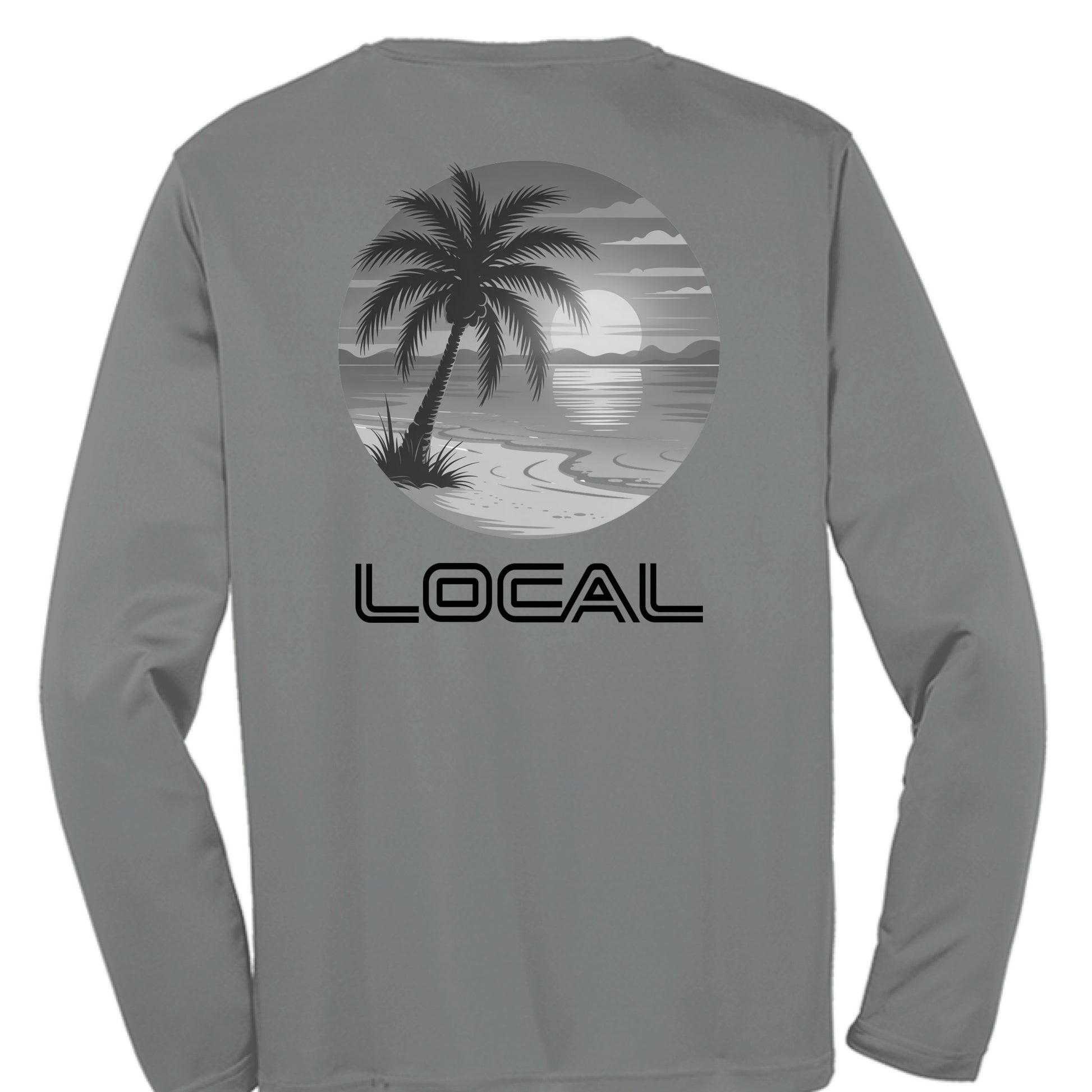 Iron Grey Heather - BACK