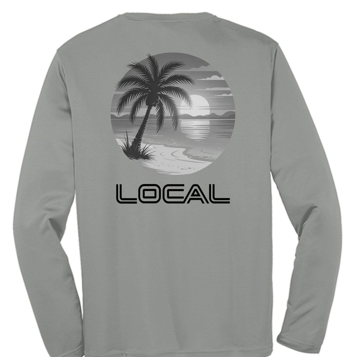 Grey Concrete Heather - BACK