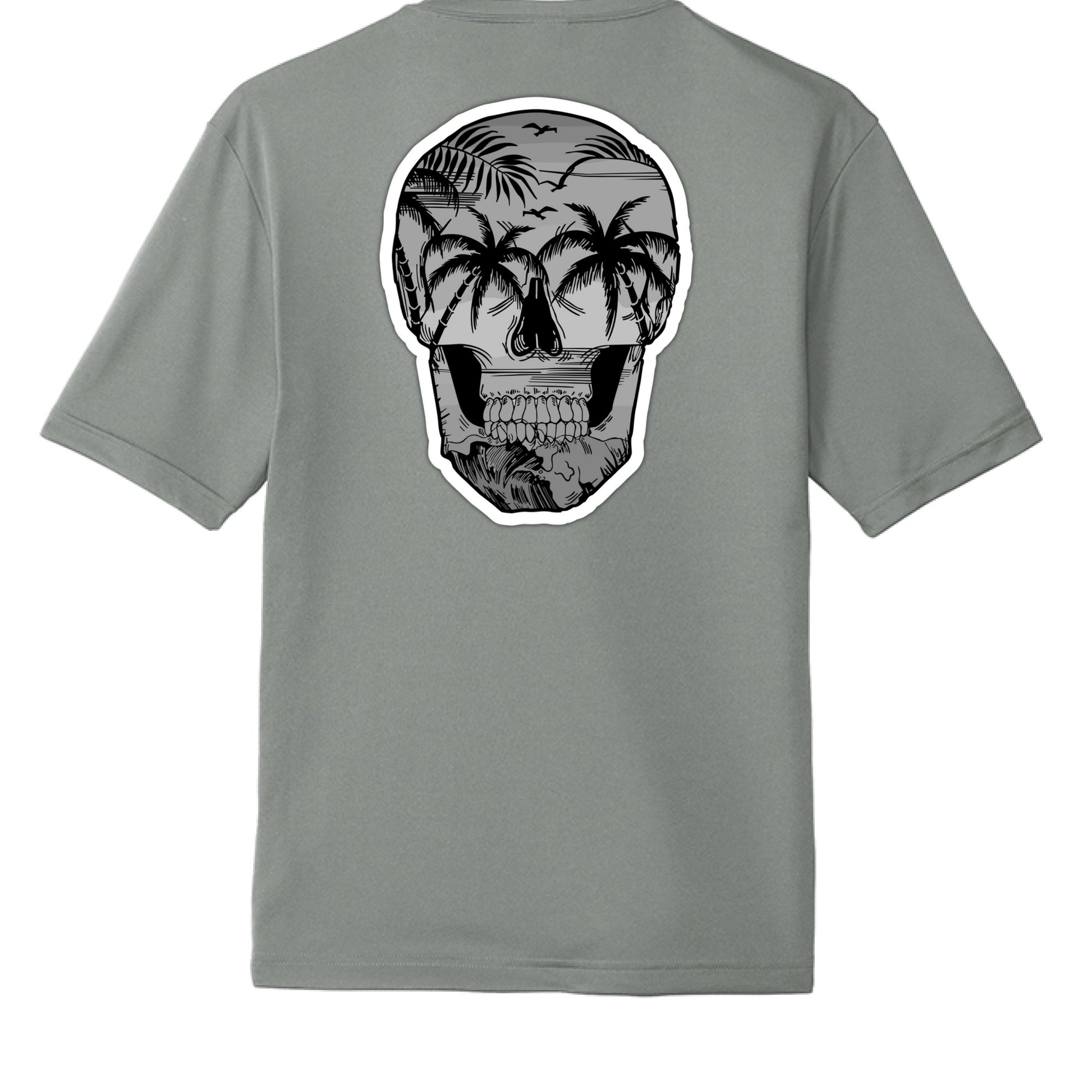 Grey Concrete Heather - BACK