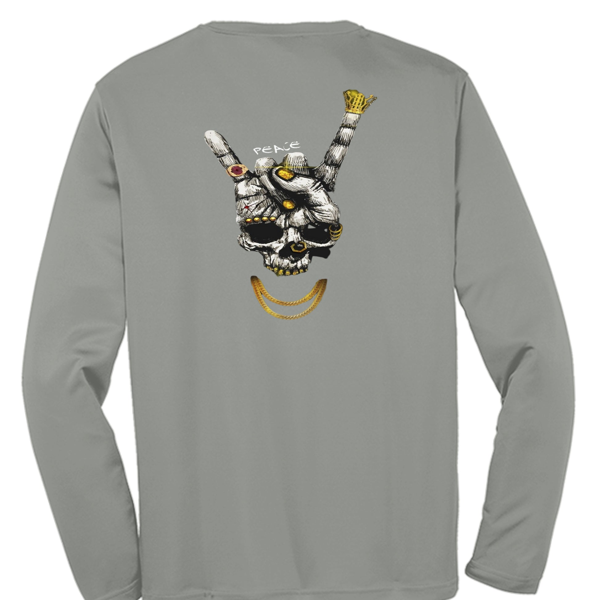 Grey Concrete Heather - BACK