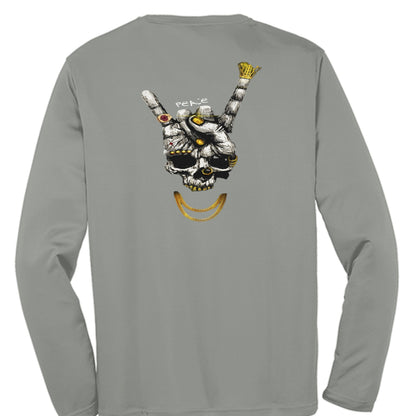 Grey Concrete Heather - BACK