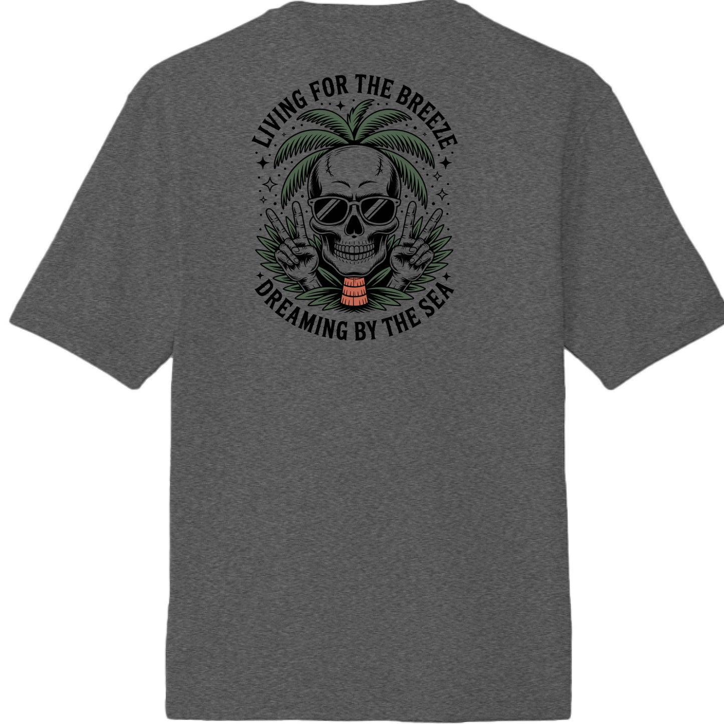 Iron Grey Heather - BACK