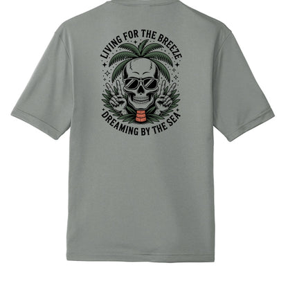 Grey Concrete Heather - BACK