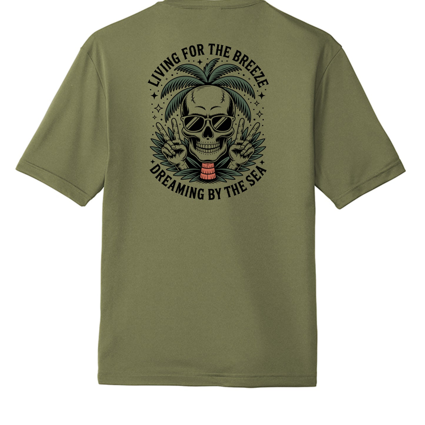 Olive Drab Green - BACK