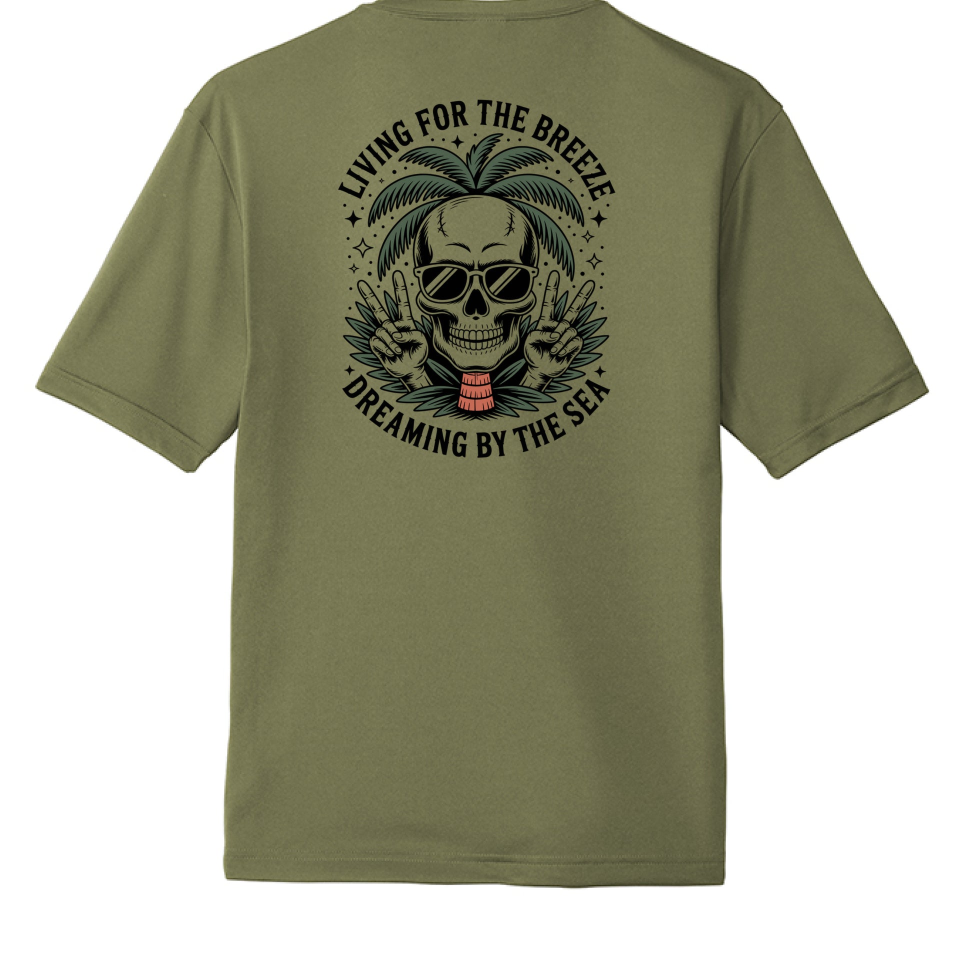 Olive Drab Green - BACK