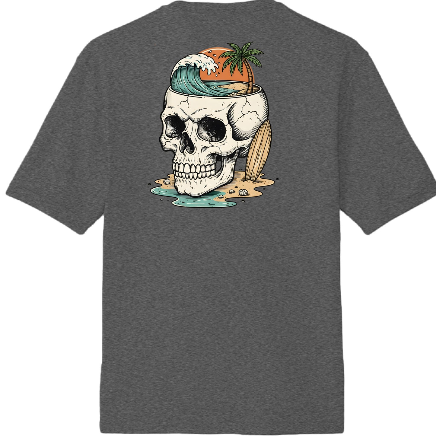 Iron Grey Heather - BACK