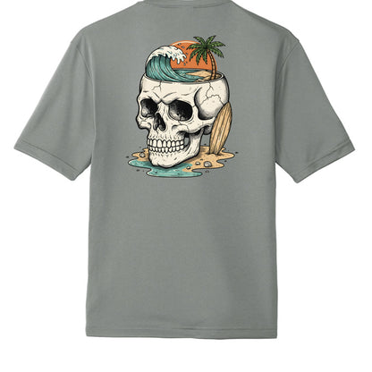 Grey Concrete Heather - BACK