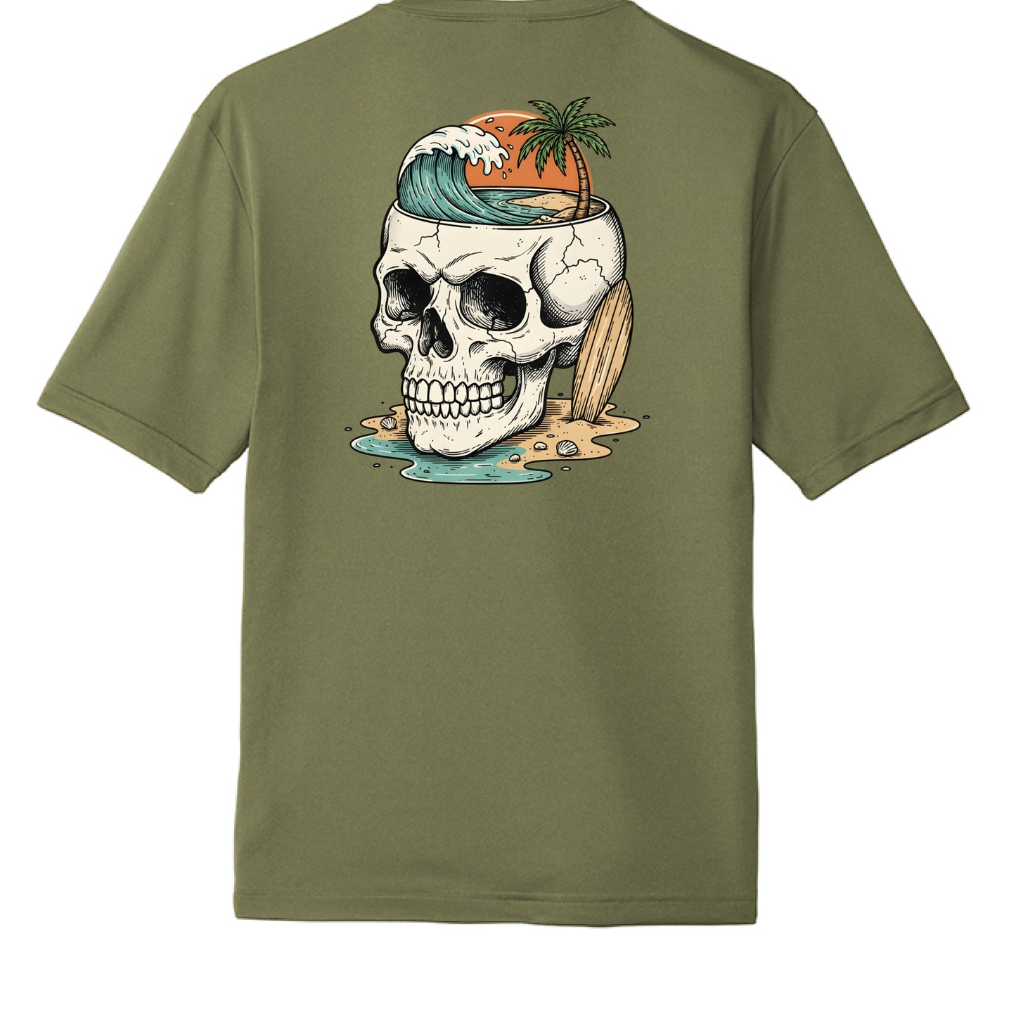 Olive Drab Green - BACK